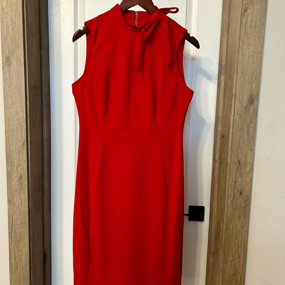 Calvin Klein Vibrant Red Outerwear